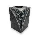 Vase sculpté avec fleur arum VFAR MB.webp