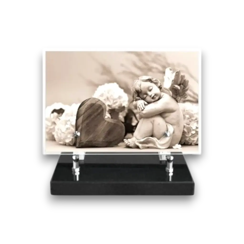 Plaque altuglas rectangulaire 15x22,5cm - Enfant 1998