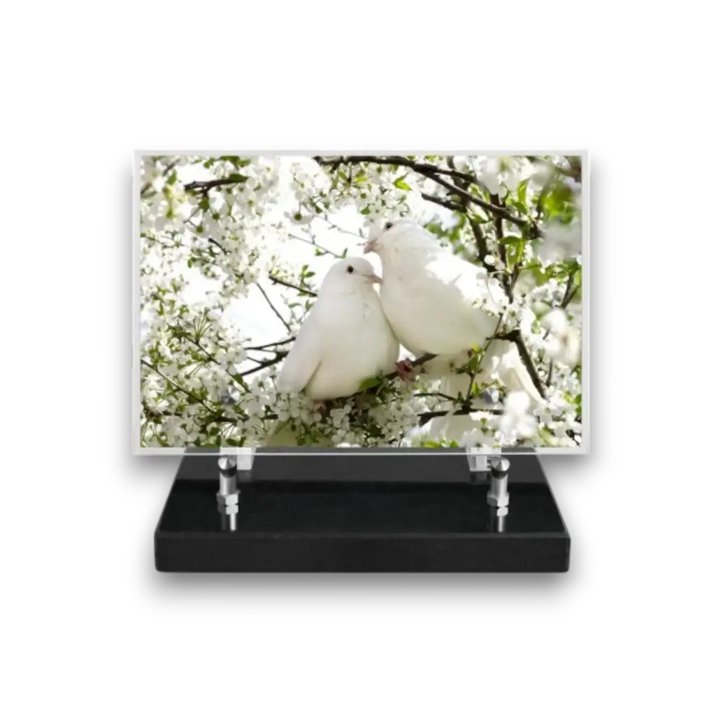 Plaque altuglas rectangulaire 15x22,5cm - Spirituel 1962