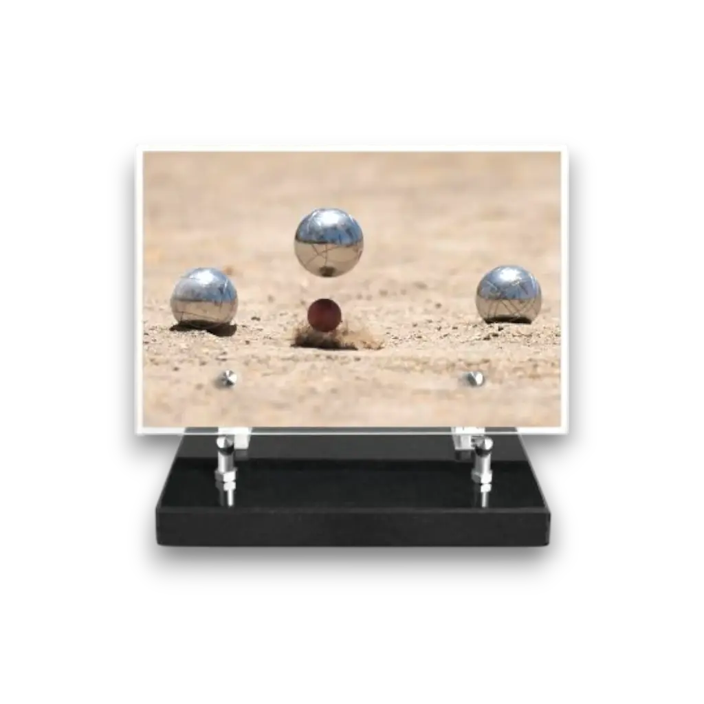 Plaque altuglas rectangulaire 15x22,5cm - Sport/Loisirs 2046