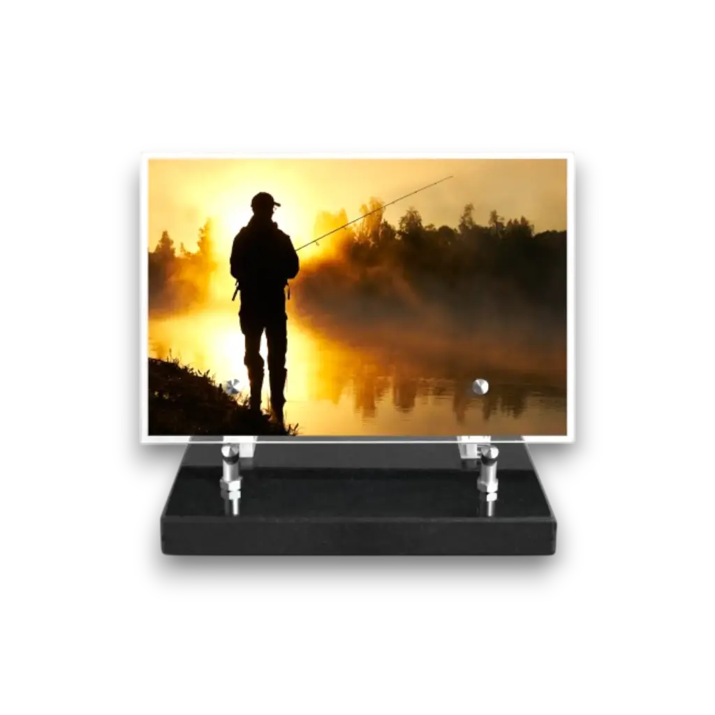 Plaque altuglas rectangulaire 15x22,5cm - Sport/Loisirs 998