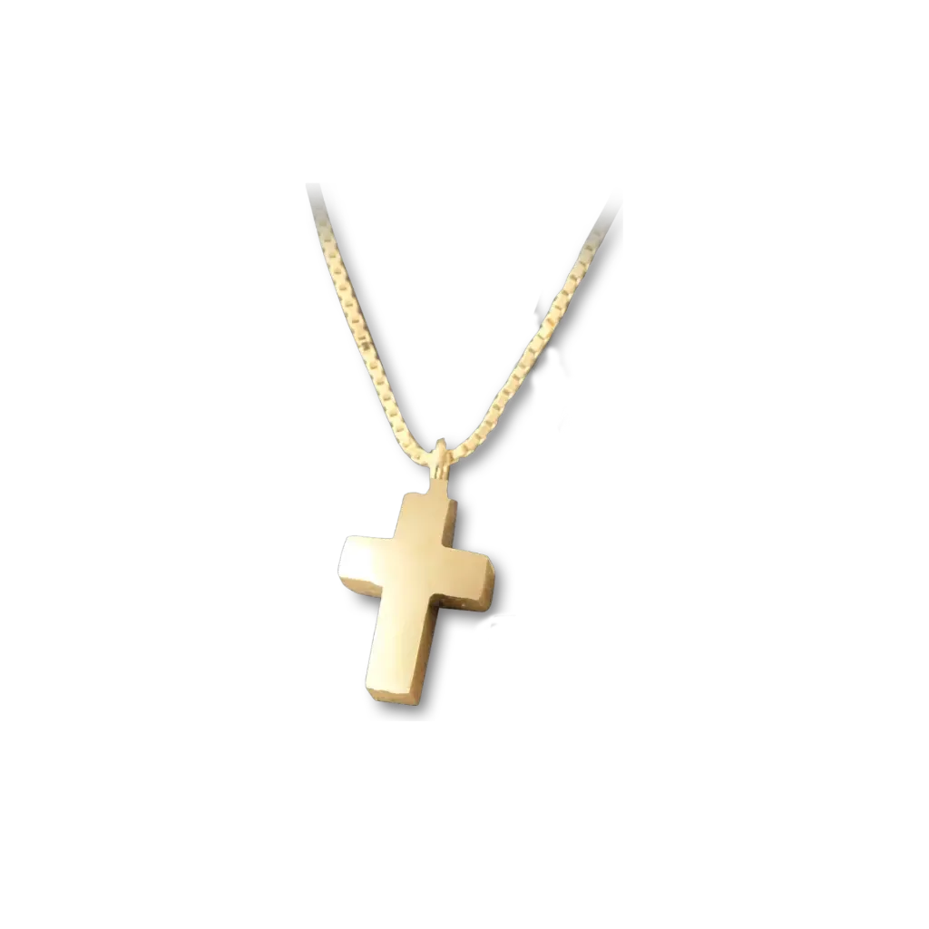 Pendentif croix or 31002KZ