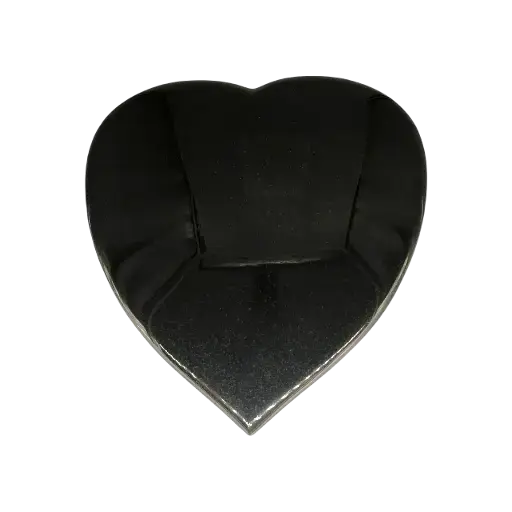 Cœur bombé sur socle