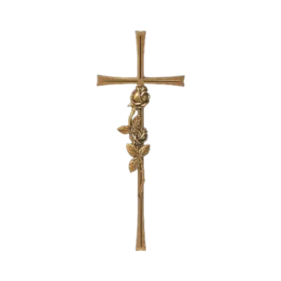 Rainurée avec rose 23599