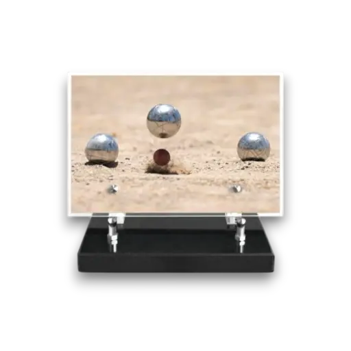 Plaque altuglas rectangulaire 15x22,5cm - Sport/Loisirs 2046