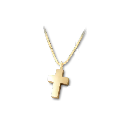 Pendentif croix or 31002KZ